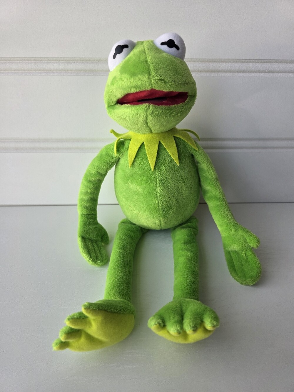 Disney Muppets 2013 Ty Beanie Kermit the Frog Plush Stuffed Toy 16"